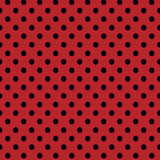 Black Dots on Red