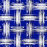 White Weave on Blue